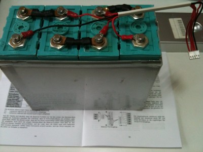 Anschluss der Steckverbinder Akku/Balancerboard mit Ringverbinder 5mm / 5-poligen Buchse-PQ