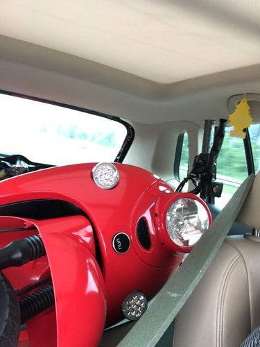 Fahrt in VW Tiguan....