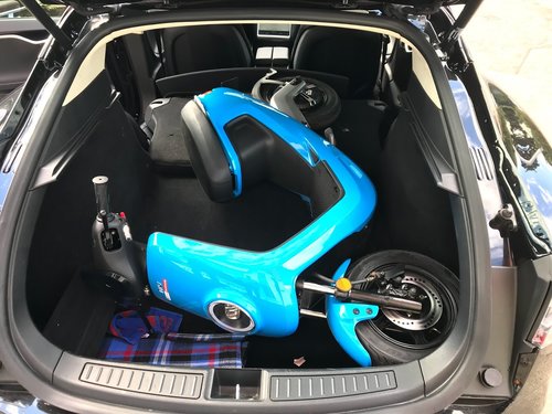 mein neuer niu m1pro in blau