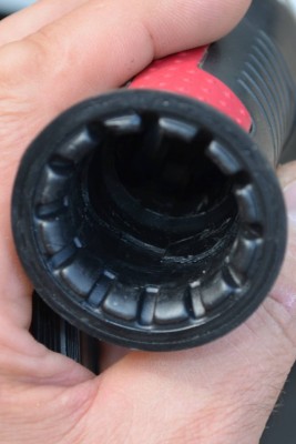 Die Hülse von innen