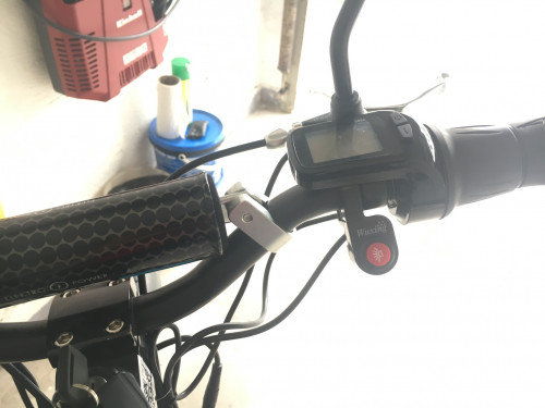 Zweckentfremdeter Lichtschalter für den Tempomat