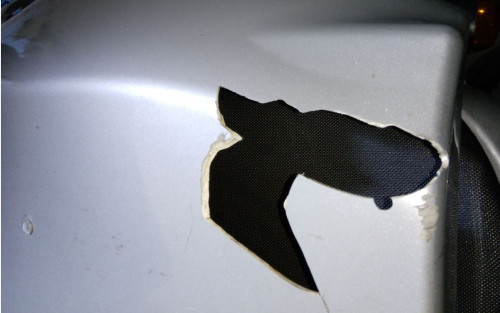 außen, rechts ist vorne