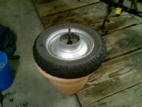 Radnabenmotor Bremsenseite