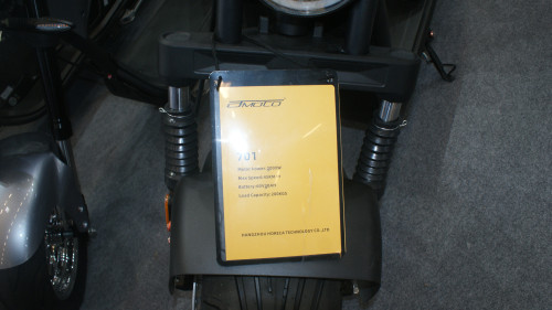 Art Chopper mit den Leistungsdaten