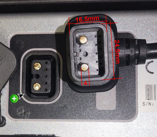 Der Anschlußstecker