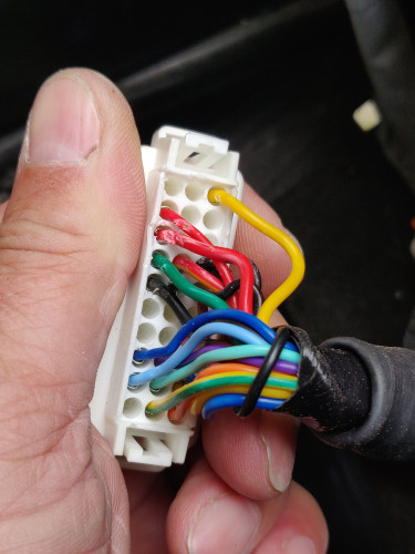 Stecker umgepinnt , weil neuer Controller