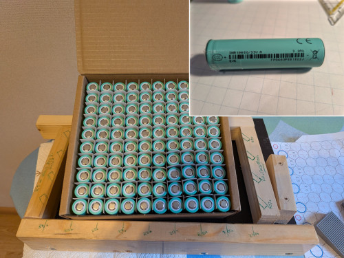 Die Zellen von EVE geliefert von NKON