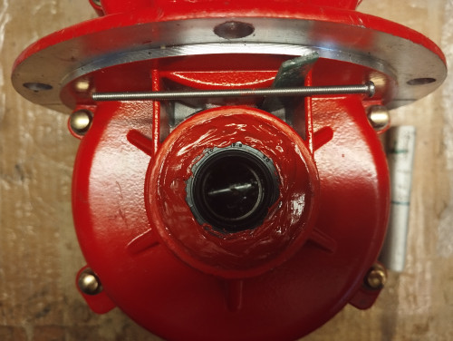 oben Schraube M3x80mm VA zum reinigen der RTV-Silikon Dossiertülle funktioniert gut, Wellendichtring MBR TC 24x35x7mm für Steckachse