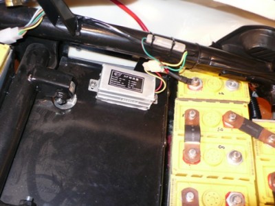 Neue Position des DC/DC-Wandlers