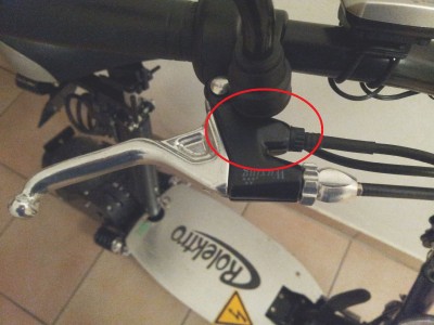 handbremshebel sensor